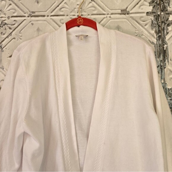 Talbots Women's Size XL 2 Set of Cardigan Open Sweaters Preppy Nautical - Picture 15 of 16